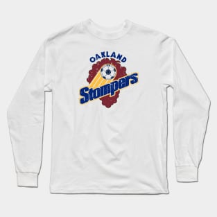 1978 Oakland Stompers Vintage Soccer Long Sleeve T-Shirt